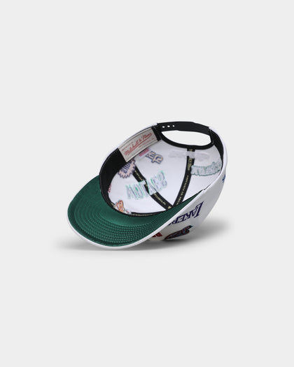 Mitchell & Ness All Over West Deadstock Snapback White
