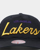 Mitchell & Ness Los Angeles Lakers Montage Deadstock Nylon Snapback Black