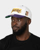 Mitchell & Ness Los Angeles Lakers 'Retro Script' Deadstock Snapback White/Purple