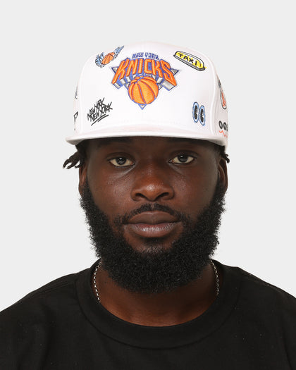 Mitchell & Ness New York Knicks 'Hand Drawn' Original Fit Snapback White