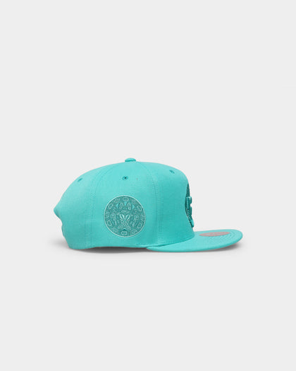 Mitchell & Ness Memphis Grizzlies 'Monochrome' Original Fit Snapback Teal