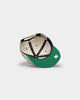 Mitchell & Ness Boston Celtics "Cream Team Script" Pro Crown Snapback Cream
