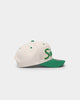 Mitchell & Ness Seattle Sonics "Cream Team Script" Pro Crown Snapback Cream