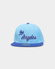 Mitchell & Ness Los Angeles Lakers 'Team 2 Tone 2.0 Hardwood Classics' Fitted Blue