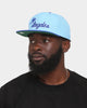 Mitchell & Ness Los Angeles Lakers 'Team 2 Tone 2.0 Hardwood Classics' Fitted Blue
