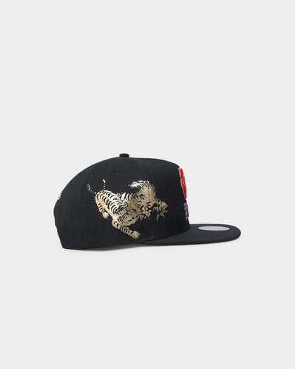 Mitchell & Ness Toronto Raptors Water Tiger HWC Snapback Black