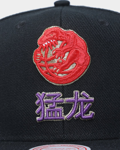 Mitchell & Ness Toronto Raptors Water Tiger HWC Snapback Black
