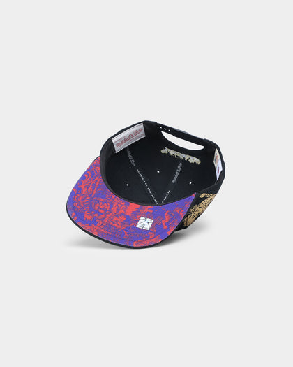 Mitchell & Ness Toronto Raptors Water Tiger HWC Snapback Black
