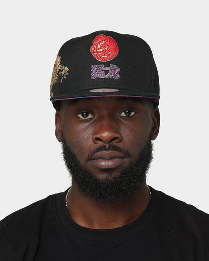 Mitchell & Ness Toronto Raptors Water Tiger HWC Snapback Black