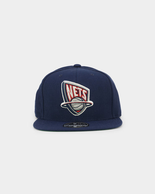 Mitchell & Ness Brooklyn Nets 'Team Ground 2.0 Hardwood Classics' Fitted Blue