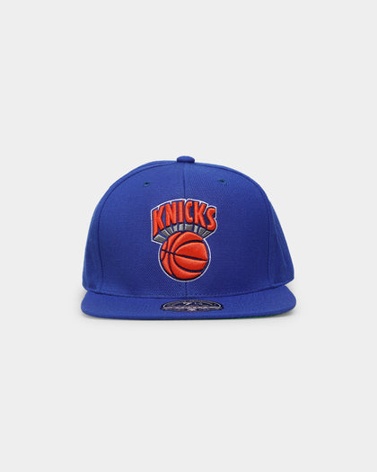 Mitchell & Ness New York Knicks 'Team Ground 2.0 Hardwood Classics' Fitted Royal