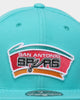 Mitchell & Ness San Antonio Spurs 'Team Ground 2.0 Hardwood Classics' Fitted Teal