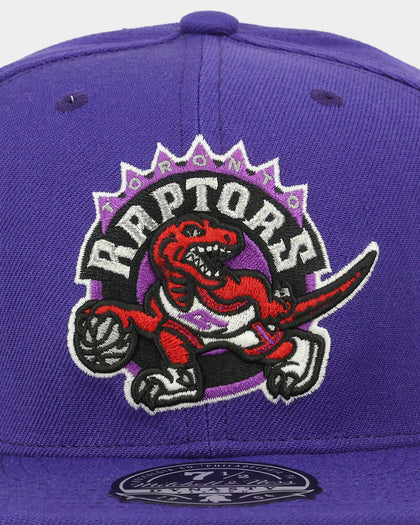 Mitchell & Ness Toronto Raptors 'Team Ground 2.0 Hardwood Classics' Fitted Purple