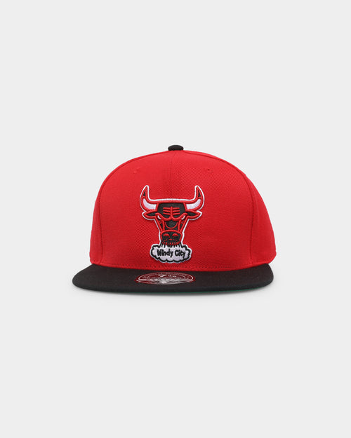 Mitchell & Ness Chicago Bulls 'Hardwood Classics' Team 2Tone 2.0 Fitted Red