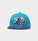Mitchell & Ness Charlotte Hornets 'Team 2 Tone 2.0 Hardwood Classics' Fitted Teal