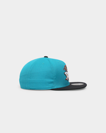 Mitchell & Ness Detroit Pistons 'Team 2 Tone 2.0 Hardwood Classics' Fitted Teal