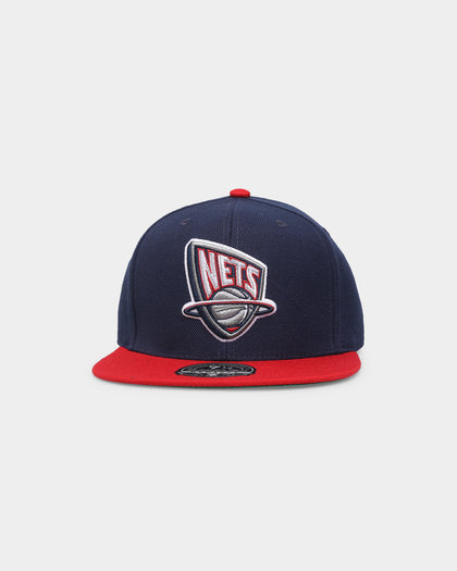Mitchell & Ness Brooklyn Nets 'Team 2 Tone 2.0 Hardwood Classics' Fitted Navy
