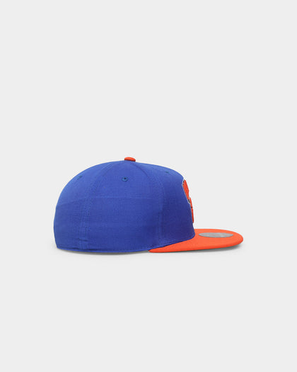 Mitchell & Ness New York Knicks 'Team 2 Tone 2.0 Hardwood Classics' Fitted Blue