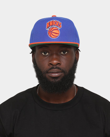Mitchell & Ness New York Knicks 'Team 2 Tone 2.0 Hardwood Classics' Fitted Blue