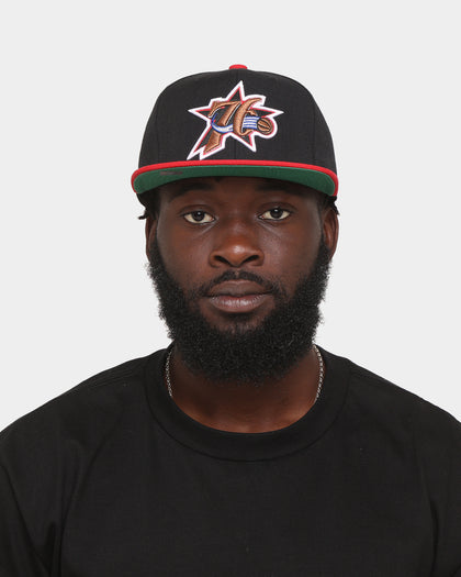 Mitchell & Ness Philadelphia 76ers 'Team 2 Tone 2.0 Hardwood Classics' Fitted Black