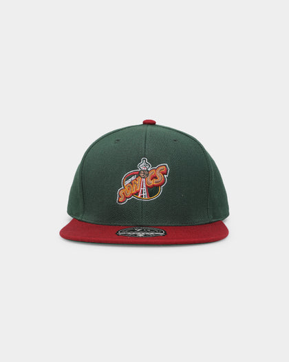 Mitchell & Ness Seattle Sonics 'Team 2 Tone 2.0 Hardwood Classics' Fitted Green