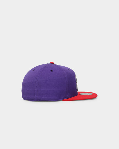 Mitchell & Ness Toronto Raptors 'Team 2 Tone 2.0 Hardwood Classics' Fitted Purple
