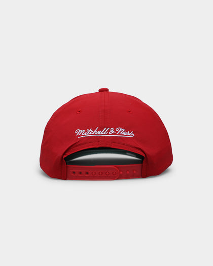 Mitchell & Ness Chicago Bulls Montage Deadstock Nylon Snapback Red