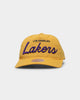 Mitchell & Ness Los Angeles Lakers Montage Deadstock Nylon Snapback Yellow