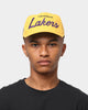 Mitchell & Ness Los Angeles Lakers Montage Deadstock Nylon Snapback Yellow