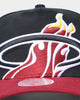 Mitchell & Ness Miami Heat 'Hardwood XL Crop Logo' Pro Crown Snapback Black