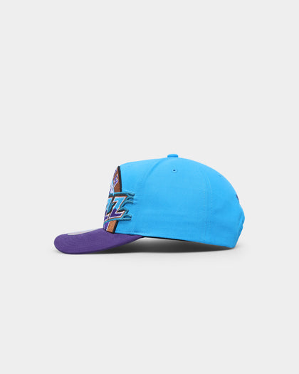 Mitchell & Ness Utah Jazz 'Hardwood XL Crop Logo' Pro Crown Snapback Original Team Colours