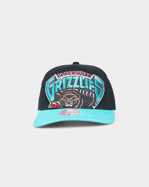 Mitchell & Ness Memphis Grizzlies 'Hardwood XL Crop Logo' Pro Crown Snapback Black