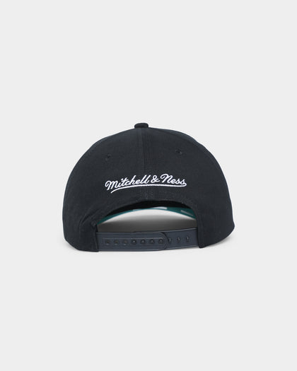 Mitchell & Ness Memphis Grizzlies 'Hardwood XL Crop Logo' Pro Crown Snapback Black