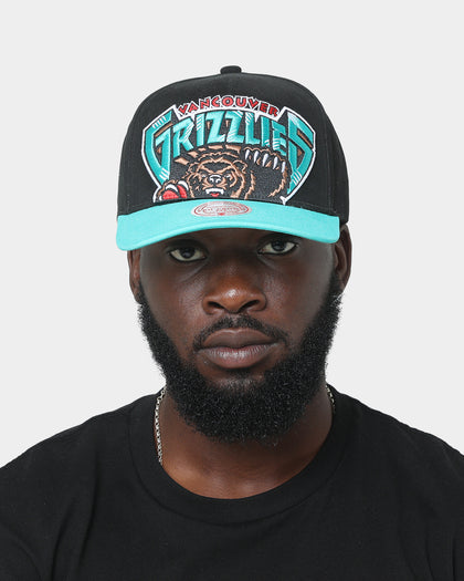 Mitchell & Ness Memphis Grizzlies 'Hardwood XL Crop Logo' Pro Crown Snapback Black
