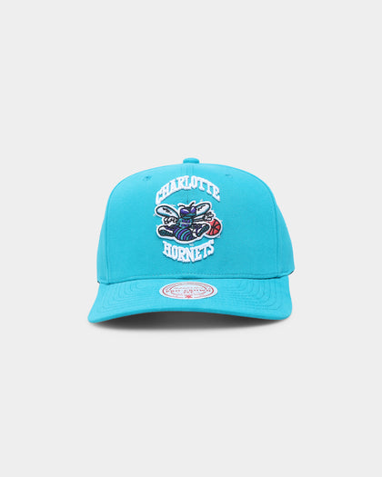 Mitchell & Nest Charlotte Hornets 'Easy Win' Pro Crown Snapback Teal
