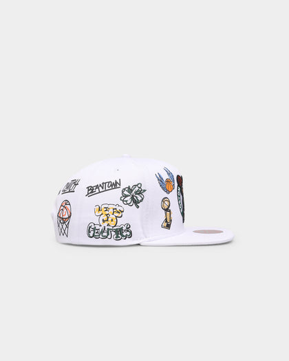 Mitchell & Ness Boston Celtics 'Hand Drawn' Original Fit Snapback