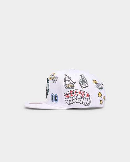 Mitchell & Ness Boston Celtics 'Hand Drawn' Original Fit Snapback