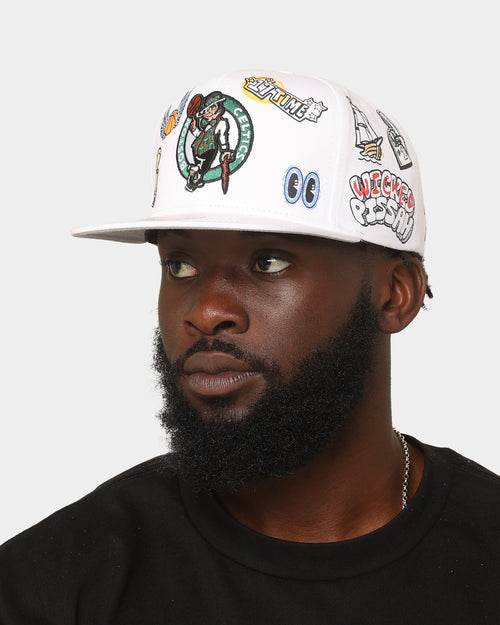 Mitchell & Ness Boston Celtics 'Hand Drawn' Original Fit Snapback