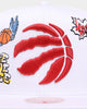 Mitchell & Ness Toronto Raptors 'Hand Drawn' Original Fit Snapback White