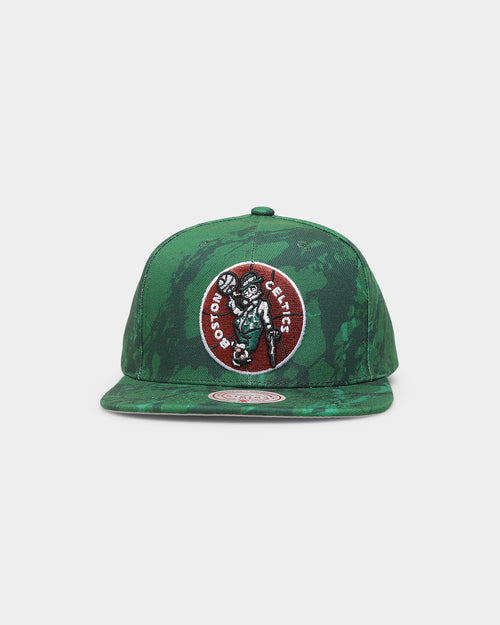 Mitchell & Ness Boston Celtics 'Down For All' Original Fit Snapback Green