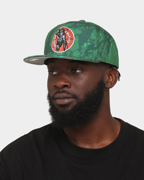 Mitchell & Ness Boston Celtics 'Down For All' Original Fit Snapback Green