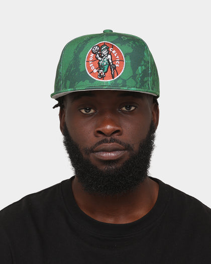Mitchell & Ness Boston Celtics 'Down For All' Original Fit Snapback Green