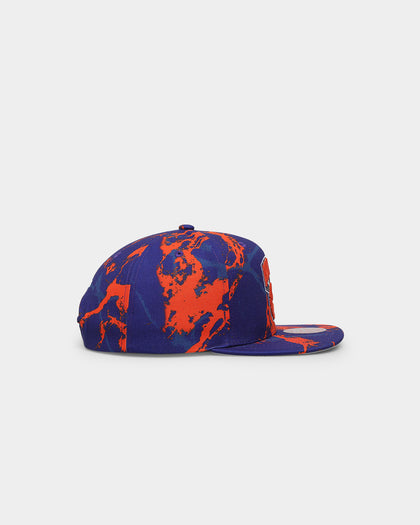 Mitchell & Ness New York Knicks 'Down For All' Original Fit Snapback Blue