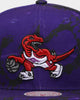 Mitchell & Ness Toronto Raptors 'Down For All' Original Fit Snapback Purple
