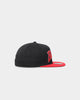 Mitchell & Ness Chicago Bulls 'Team Script 2.0 Hardwood Classics' Fitted Black