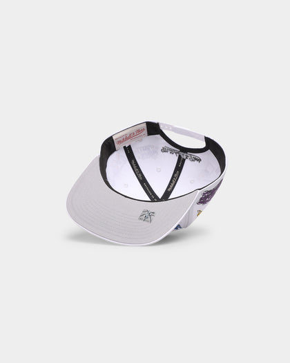 Mitchell & Ness Los Angeles Lakers 'Hand Drawn' Original Fit Snapback White