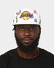 Mitchell & Ness Los Angeles Lakers 'Hand Drawn' Original Fit Snapback White
