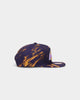 Mitchell & Ness Los Angeles Lakers 'Down For All' Original Fit Snapback Purple