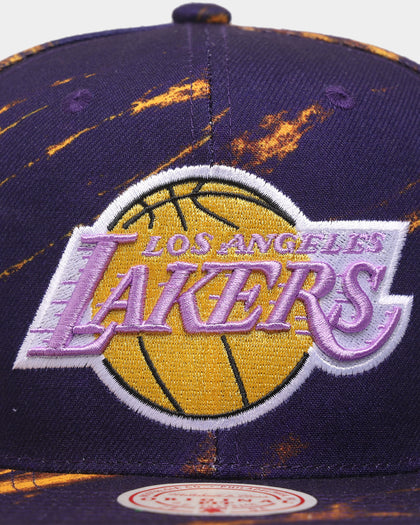 Mitchell & Ness Los Angeles Lakers 'Down For All' Original Fit Snapback Purple