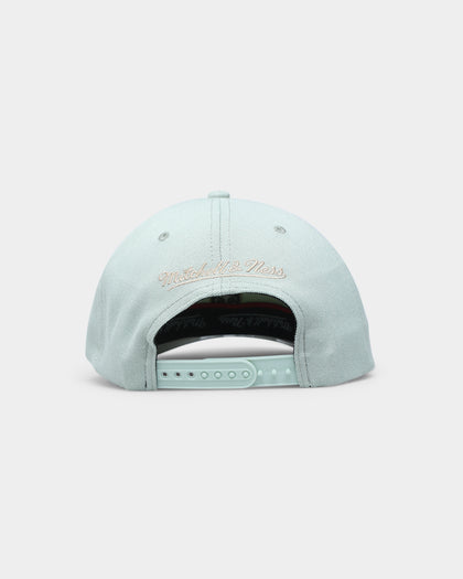 Mitchell & Ness Chicago Bulls Diamond One Redline Snapback Cucumber